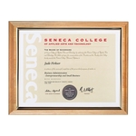 Bamboo Certificate Holder