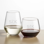 Mandelay Stemless Wine - Deep Etch