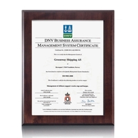 Dovercourt Cert Holder - Cherry 8 1/2"x11".... from ASI 84592 St Regis Group...
