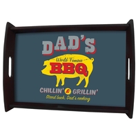 8.9" x 13.9" color printed wood serving tray.... from ASI 92531 Unique Custom...