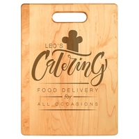 9.75" x 13.75" laser engraved maple wood cutting boards.... from ASI 92531...