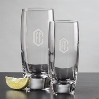 Crystalline Belfast 11oz Hiball and 14.5oz Cooler feature a thick sham......