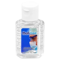 Bottle filled with 1.0 oz. of citrus scented antibacterial hand sanitizer......