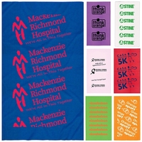 100% polyester microfiber neck gaiter/face cover; one size fits all.... from...