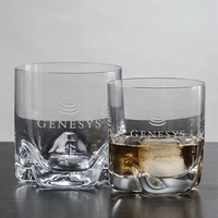 Lead Free Crystalline On-the-Rocks glass and Double Old Fashioned Featuring...