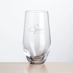 Reina Stemless Flute - Deep Etch