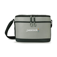 Goodwin lunch cooler with a placemat style zippered opening that folds......
