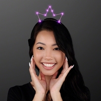 Pink LED starlight Crown Princess Tiara