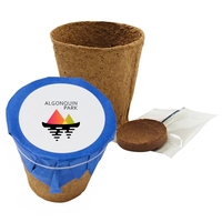 Growables planter made of 100% organic, sustainable, biodegradable spruce...