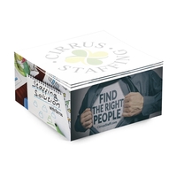 Adhesive cube pad of sticky notes.... from ASI 56950 Gill Studios Inc /...