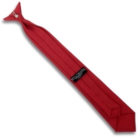 Red clip on tie for school, security, police and food service... from ASI...