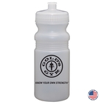 20 oz. USA-Made Frost Bike Bottle with Push Pull Lid