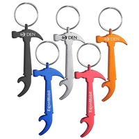 Hammer Shaped Bottle Opener Keychain Key Holder Motobike... from ASI 74585 Nu...