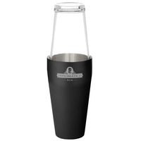 26 oz. brushed stainless steel Boston cocktail shaker with 16 oz.... from ASI...