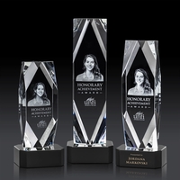Delta 3D Award on Base - Black