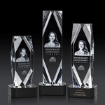 Delta 3D Award on Base - Black