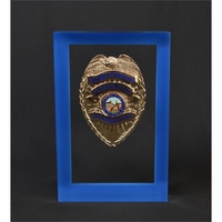 5 1/2" x 7" x 7/8" embedment award made of acrylic... from ASI 45430 Clear...