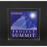 Square shaped acrylic award, available in several sizes.... from ASI 45430...