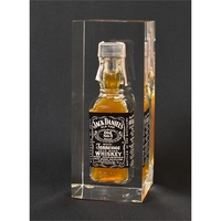 3" x 3" x 5" embedment award made of acrylic with... from ASI 45430 Clear...