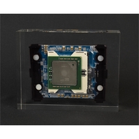 3" x 5" x 7/8" embedment award made of acrylic with... from ASI 45430 Clear...