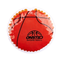4 1/2" basketball-shaped hot/cold gel pack.... from ASI 63549 Jornik...