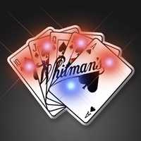 Blank or Imprinted. Royal Flush blinking light pins with military clutch.......