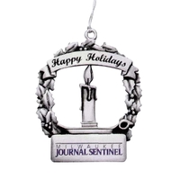 Candle pewter finish ornament.... from ASI 68760 Marken Industries / Marken...