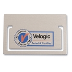 Horizontal Rectangle with Banner Bookmark