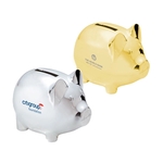 Metal Piggy Bank & Paperweight