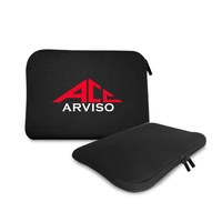 15"- Ultra lightweight neoprene laptop cover / holder. Black and... from ASI...