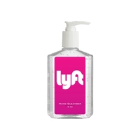 1.5" x 3.25" eight ounce pump bottle of 62% alcohol hand... from ASI 30250...