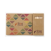 Custom Cover Adult Coloring Book & 6-Color Pencil Set