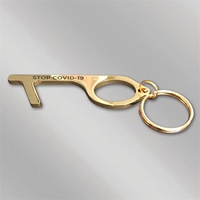 Safe touch key tag. Anti microbial. Clean key.... from ASI 55610...