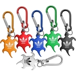 Turtle Shaped Bottle Opener Key Holder and Carabiner