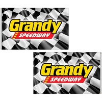 5' x 8' Full color standard double sided printed knitted polyester... from...