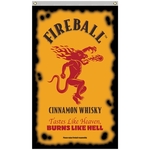 3' x 5' Standard Single Reverse Polyester Vertical Banners