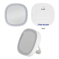 3 2/5" x 3" LED light up mirror and stand. AAA... from ASI 61125 Hit...