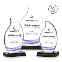 Croydon Flame VividPrint™ Award - Black