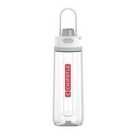 24 oz. hard plastic bottle with covered spout, locking cap, carry... from ASI...