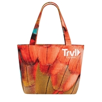 14 1/2" x 9" x 4 7/10" small tote with handles... from ASI 88060 Snugz/USA...