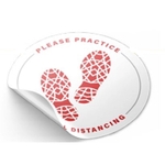 Concrete Floor Decals - Spot Color