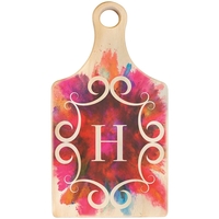 7" x 13.5" sublimated bamboo and pine paddle wooden cutting board.... from...