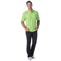Men's extreme polo shirt with tonal 3-button placket.... from ASI 50930...