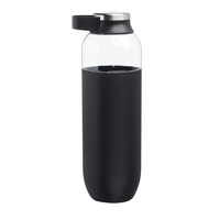 27 oz. Strike Tritan plastic water bottle with carrier handle and... from ASI...