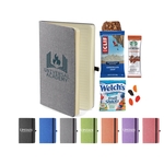 Notebook with Healthy Snacks