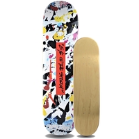 Full-color customizable skateboard deck constructed from prime Canadian...