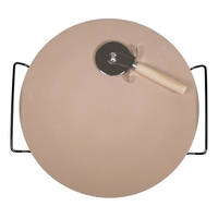 Pizza Stone Rack and Cutter Set... from ASI 73010 Natico Originals Inc