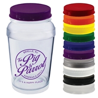 12 oz. To Go Bottle USA made of clear Polystyrene Plastic,... from ASI 61952...