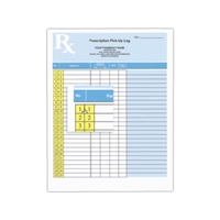 Blank - Prescription pick up log form takes safeguarding your patients......