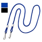 1/8" Open-Ended Event Lanyard/Mask Holder w/ 2 Swivel Hooks